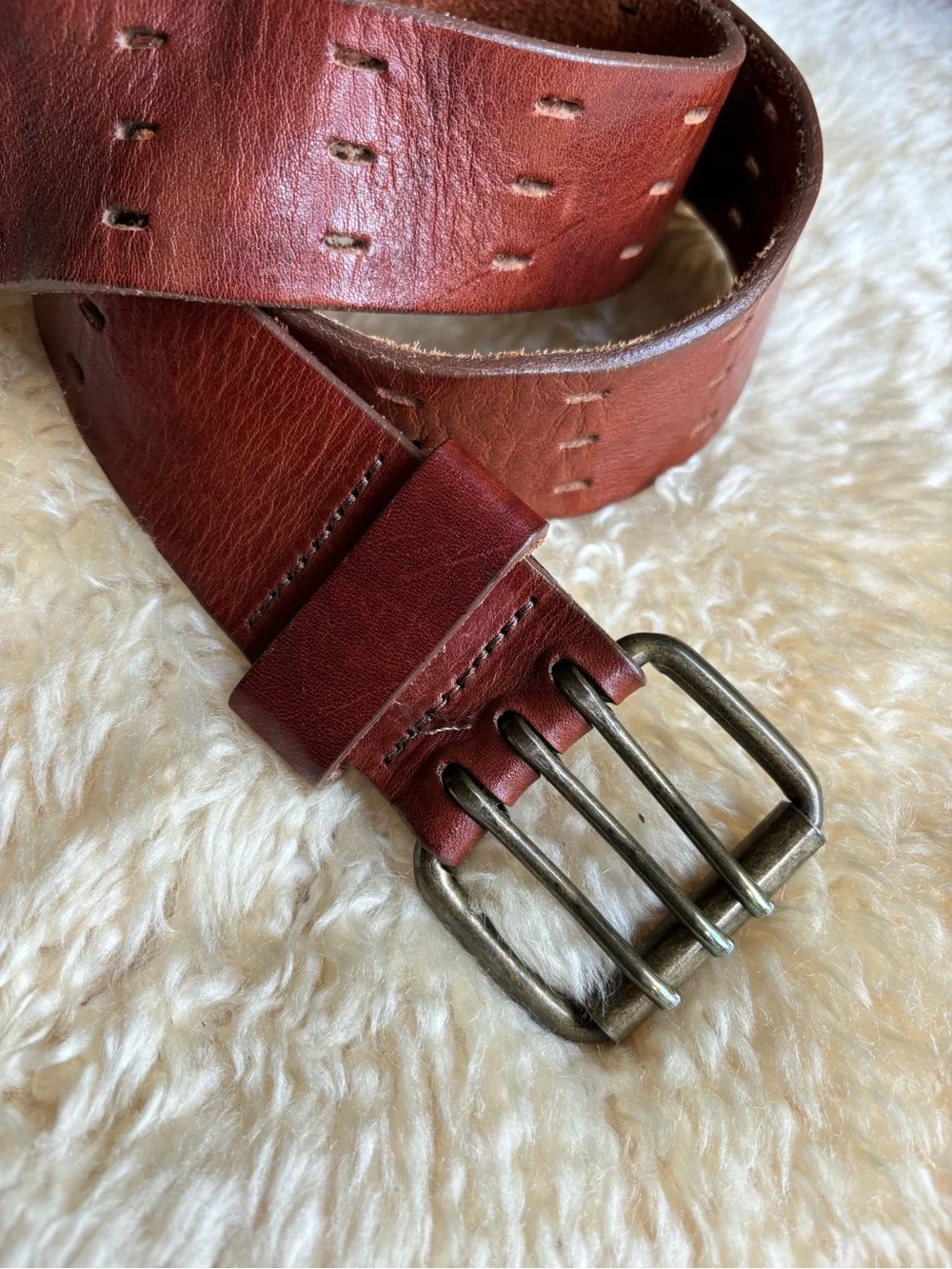 Vintage Leather Belt
